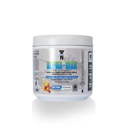 ALPHA-WAR PRE-WORKOUT FRUIT PUNCH