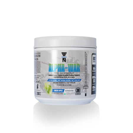 ALPHA-WAR PRE-WORKOUT GREEN APPLE